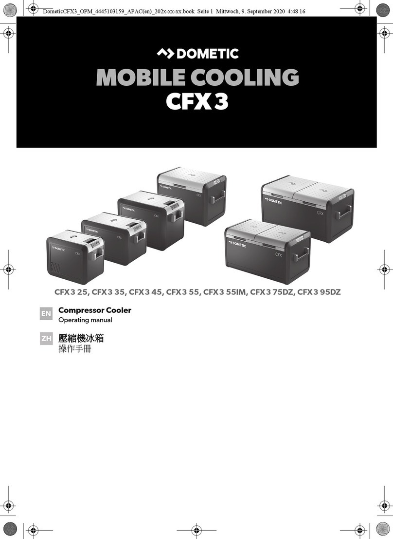 Dometic CFX3 Series User manual
