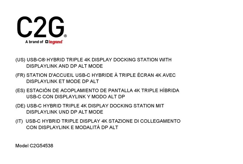 LEGRAND C2G C2G54538 User manual