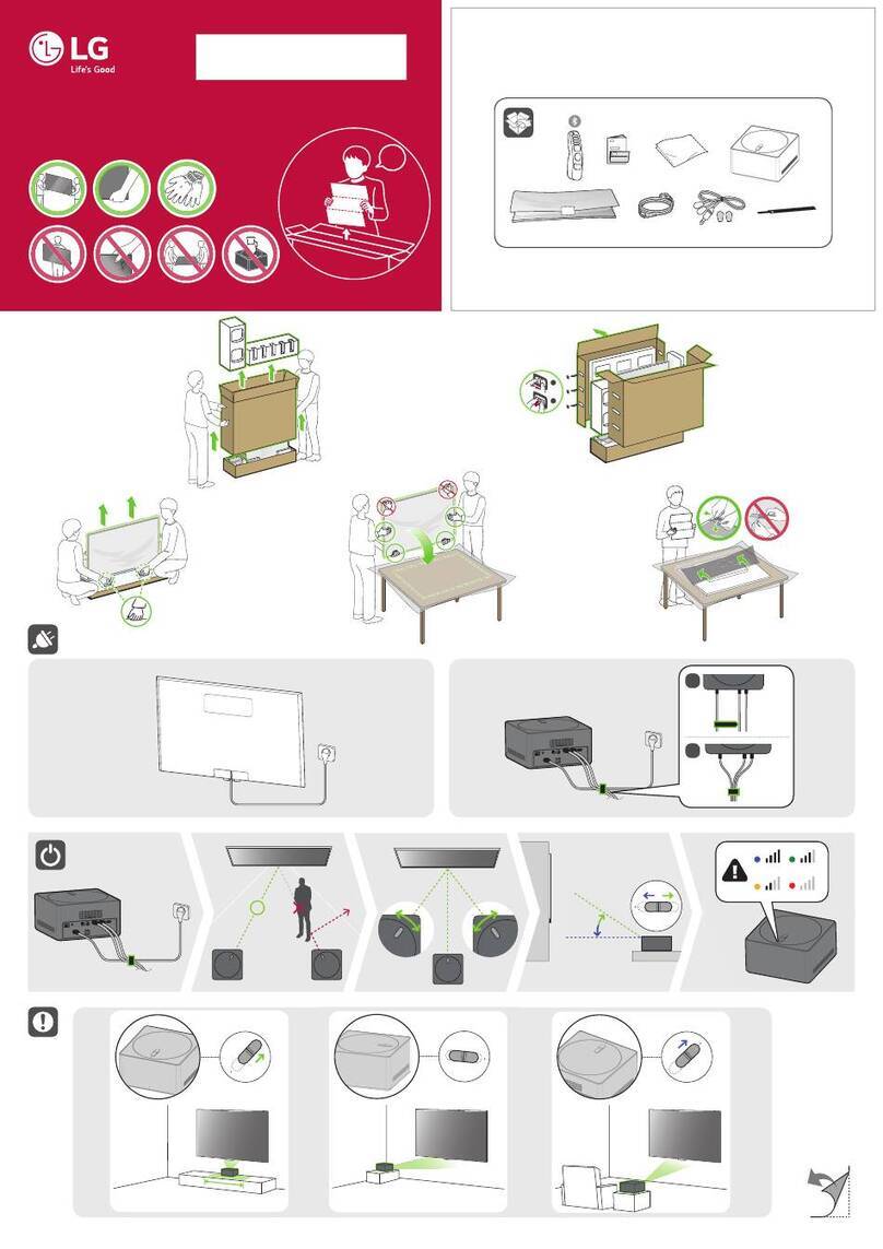 LG OLED77M3 Series User manual