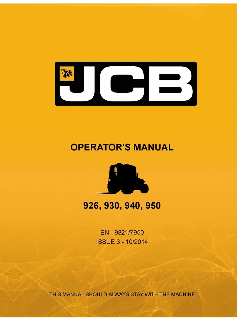 jcb 926 Operator's manual