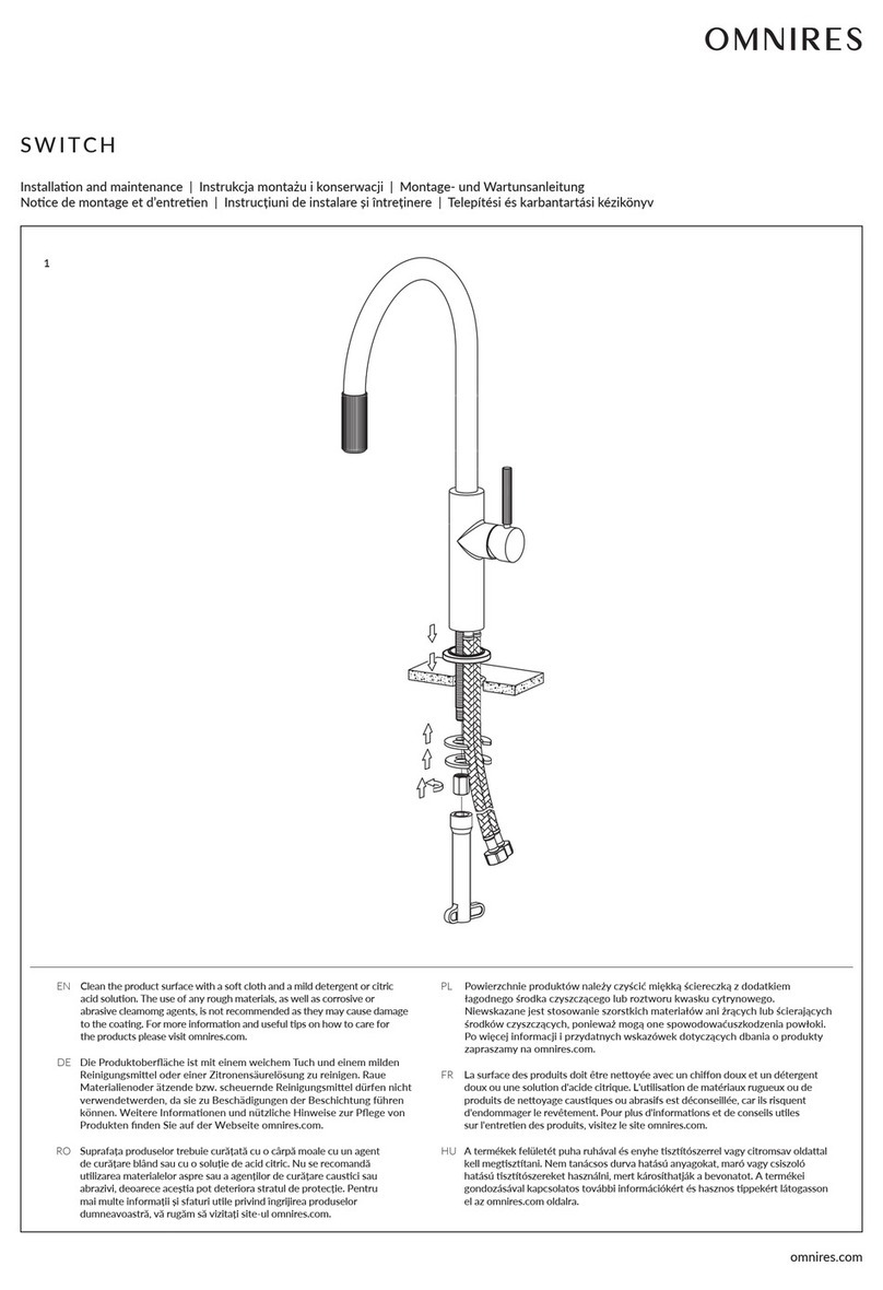 Omnires SWITCH Instruction Manual