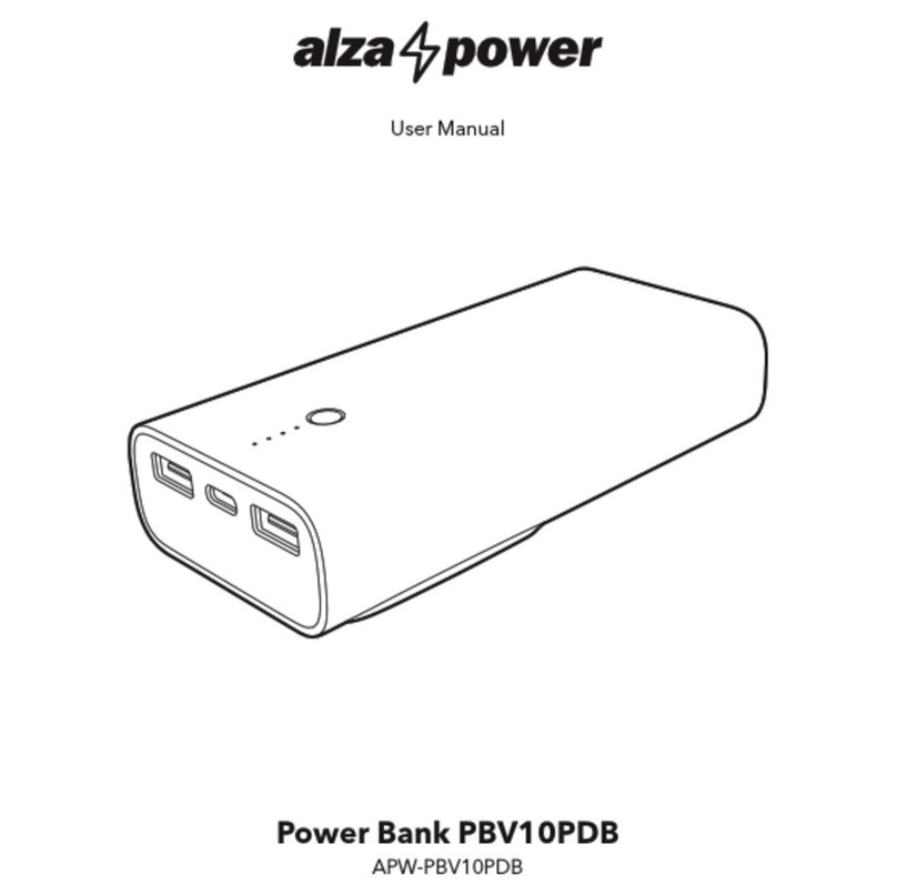 AlzaPower PBV10PDB User manual