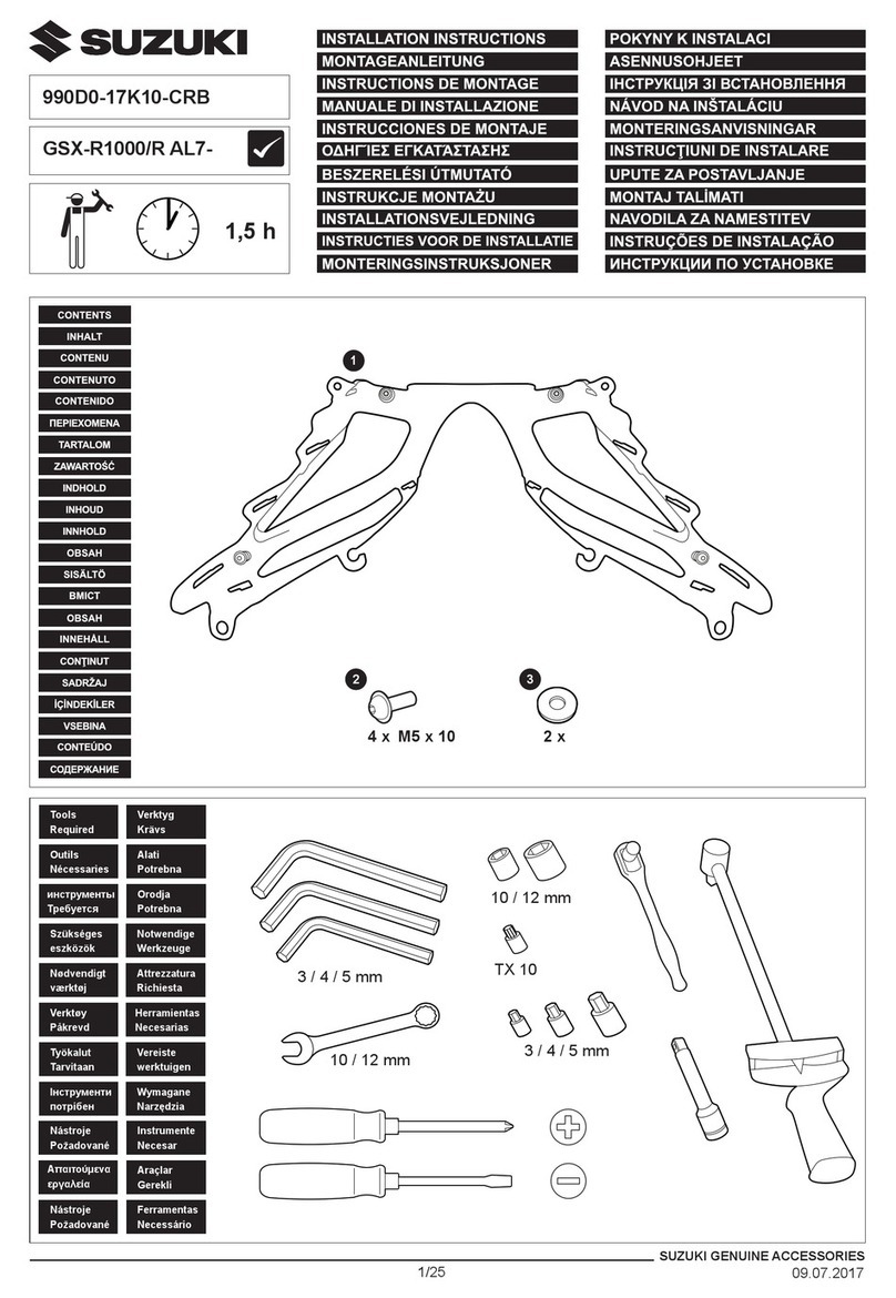 Suzuki 990D0-17K10-CRB installation instructions