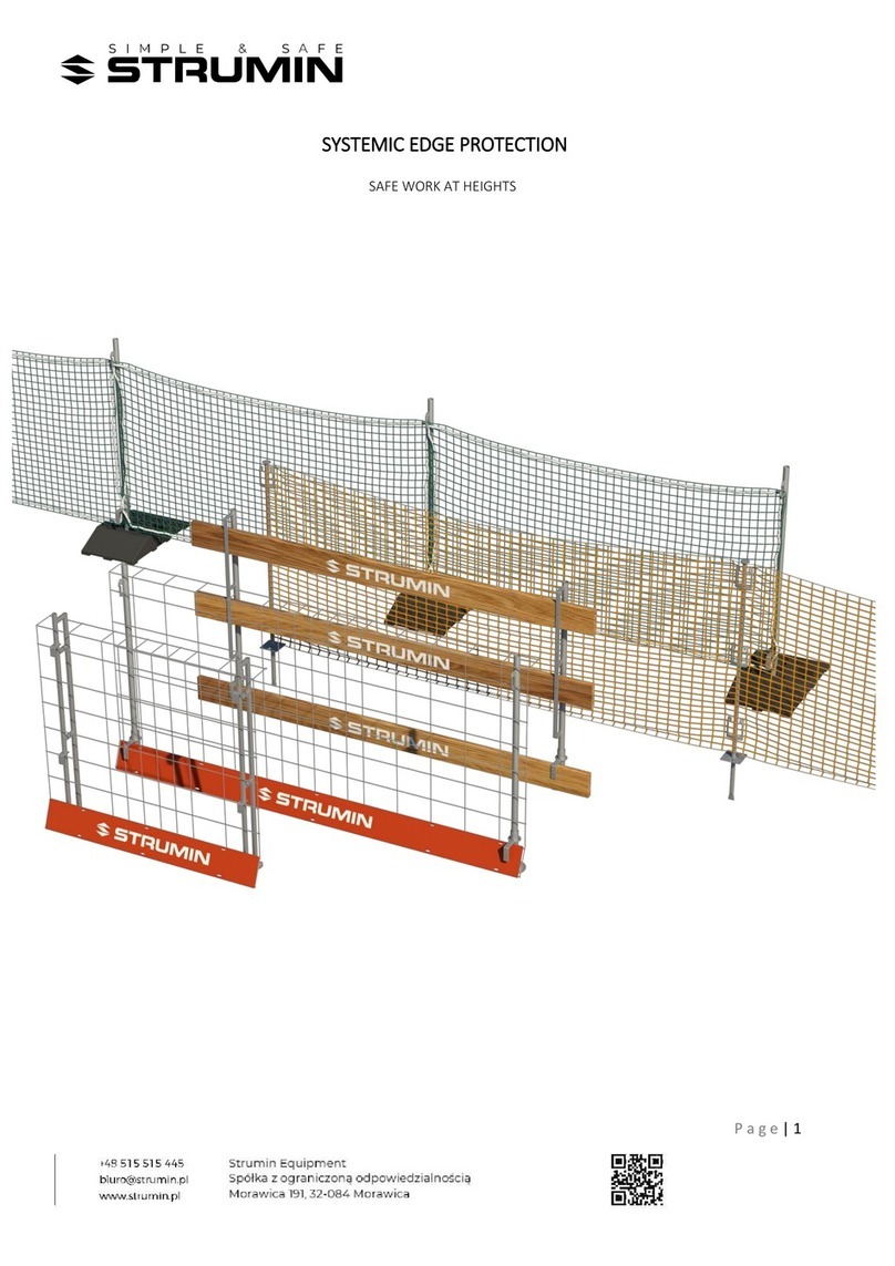 STRUMIN SYSTEMIC EDGE PROTECTION User manual