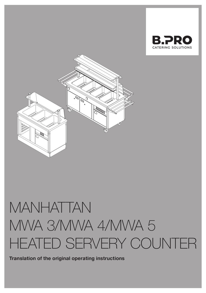 B.Pro MANHATTAN MWA 3 Quick guide B.Pro MANHATTAN MWA 3 Quick guide
