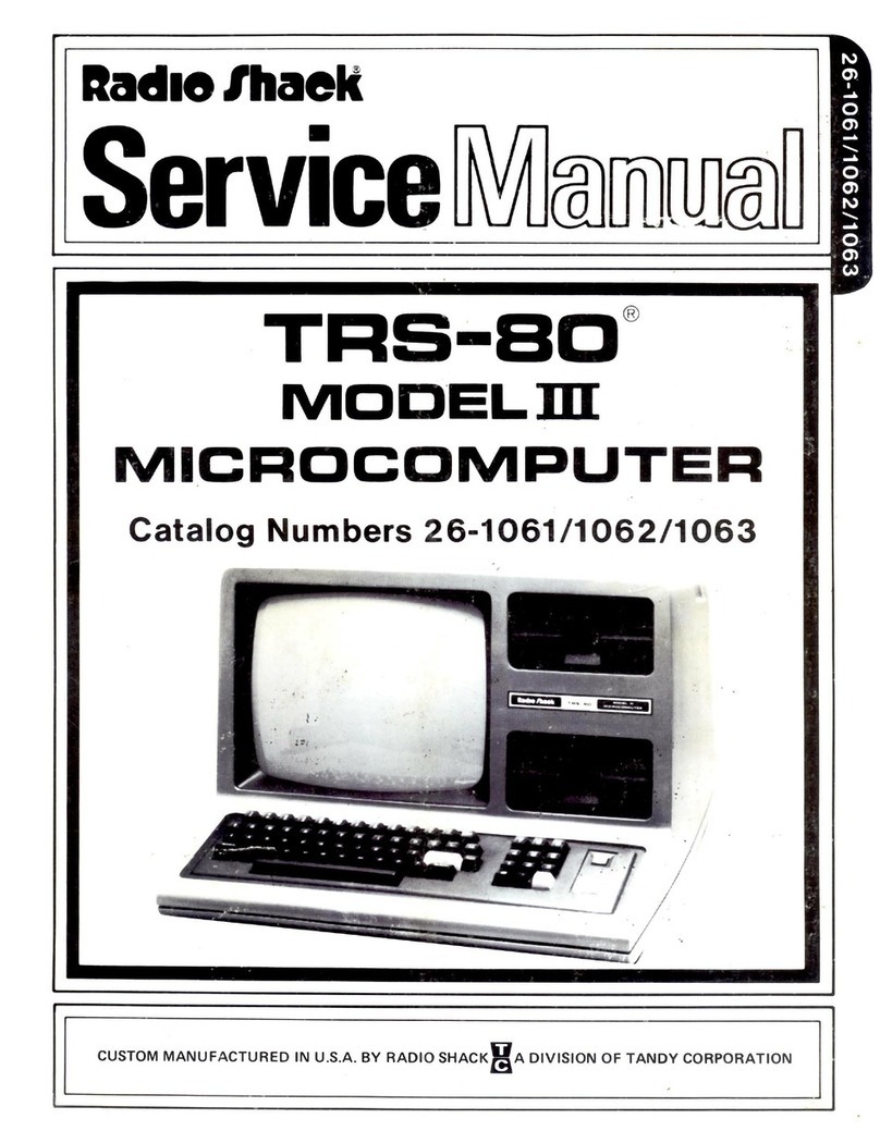 Radio Shack TRS-80 Service manual