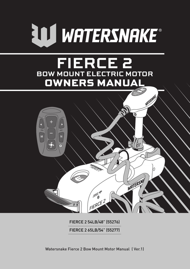Watersnake FIERCE 2 54LB/48 owner's manual