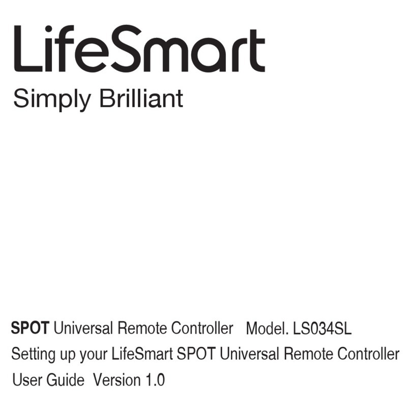 Life Smart SPOT LS034SL user guide
