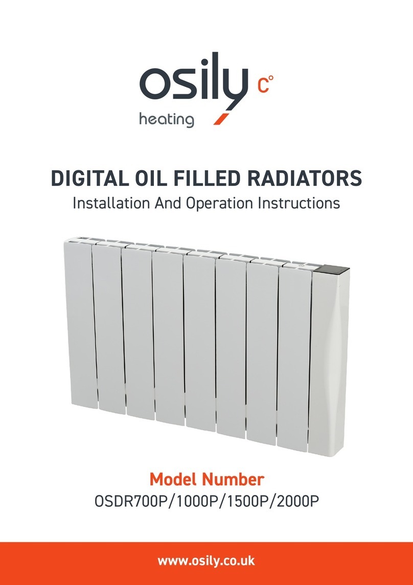 osily OSDR700P Assembly, installation and operation instructions