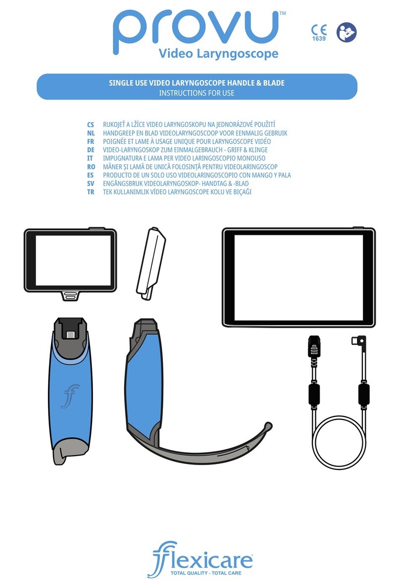 flexicare provu Instructions for use