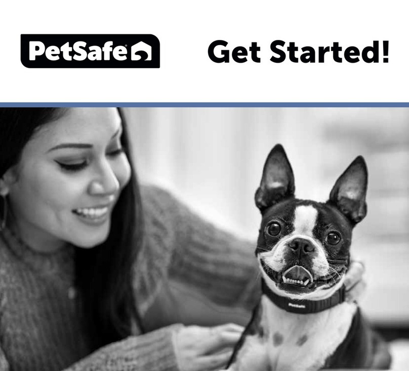 Petsafe NanoBark Specification sheet