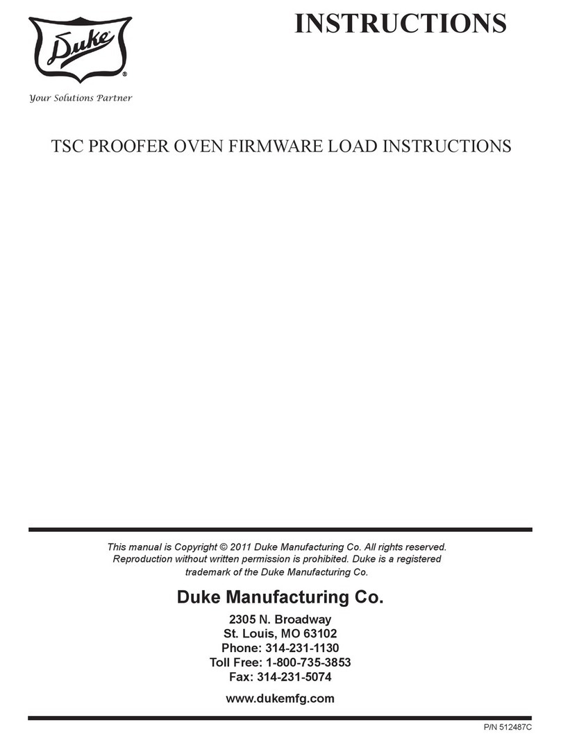 Duke TSC User manual