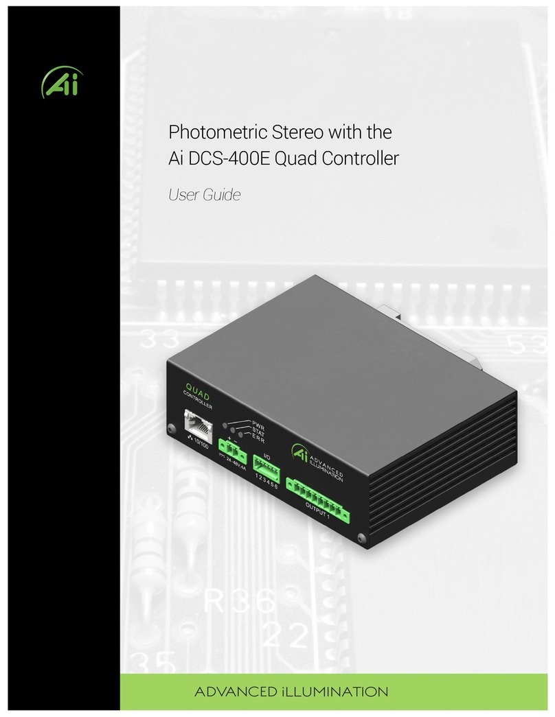 Advanced Illumination DCS-400E user guide