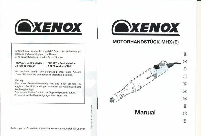 XENOX MHX manual