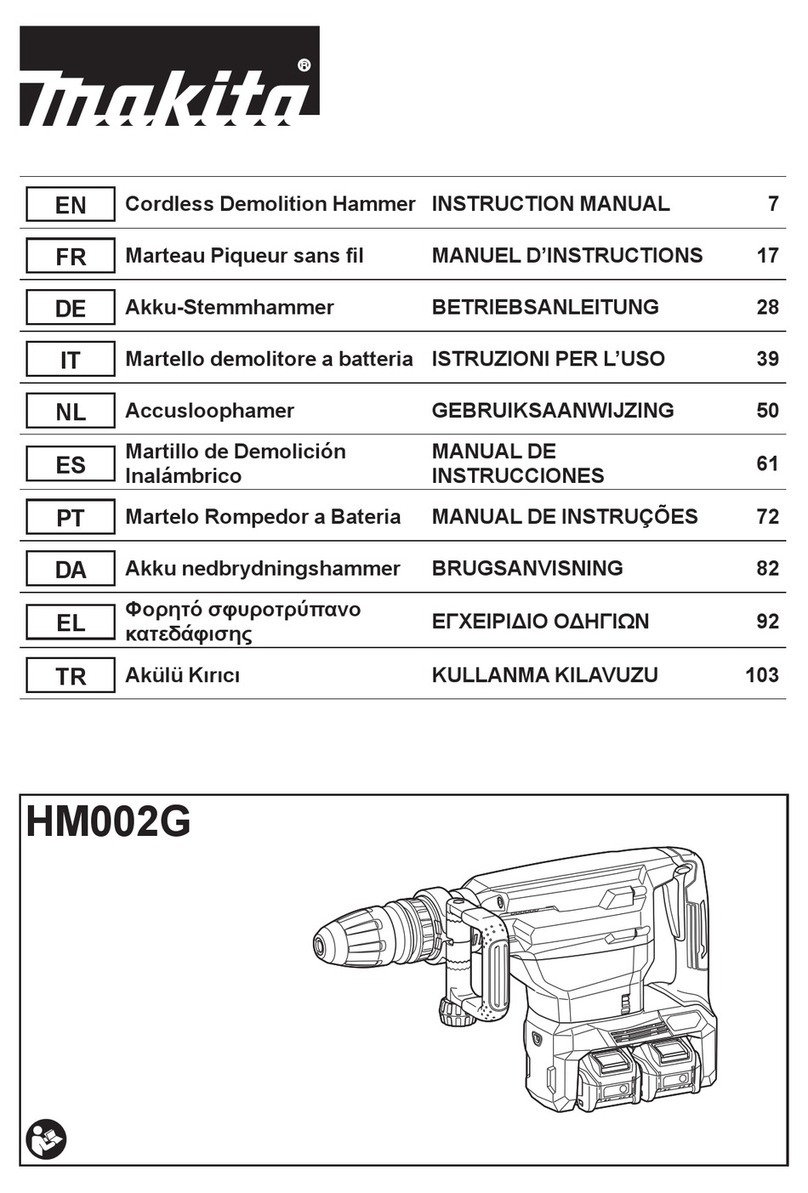 Makita HM002G User manual