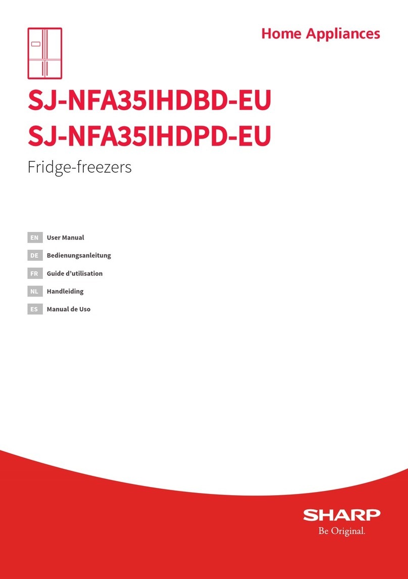 Sharp SJ-NFA35IHDBD-EU User manual