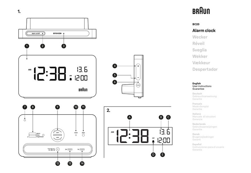 Braun BC20 User manual