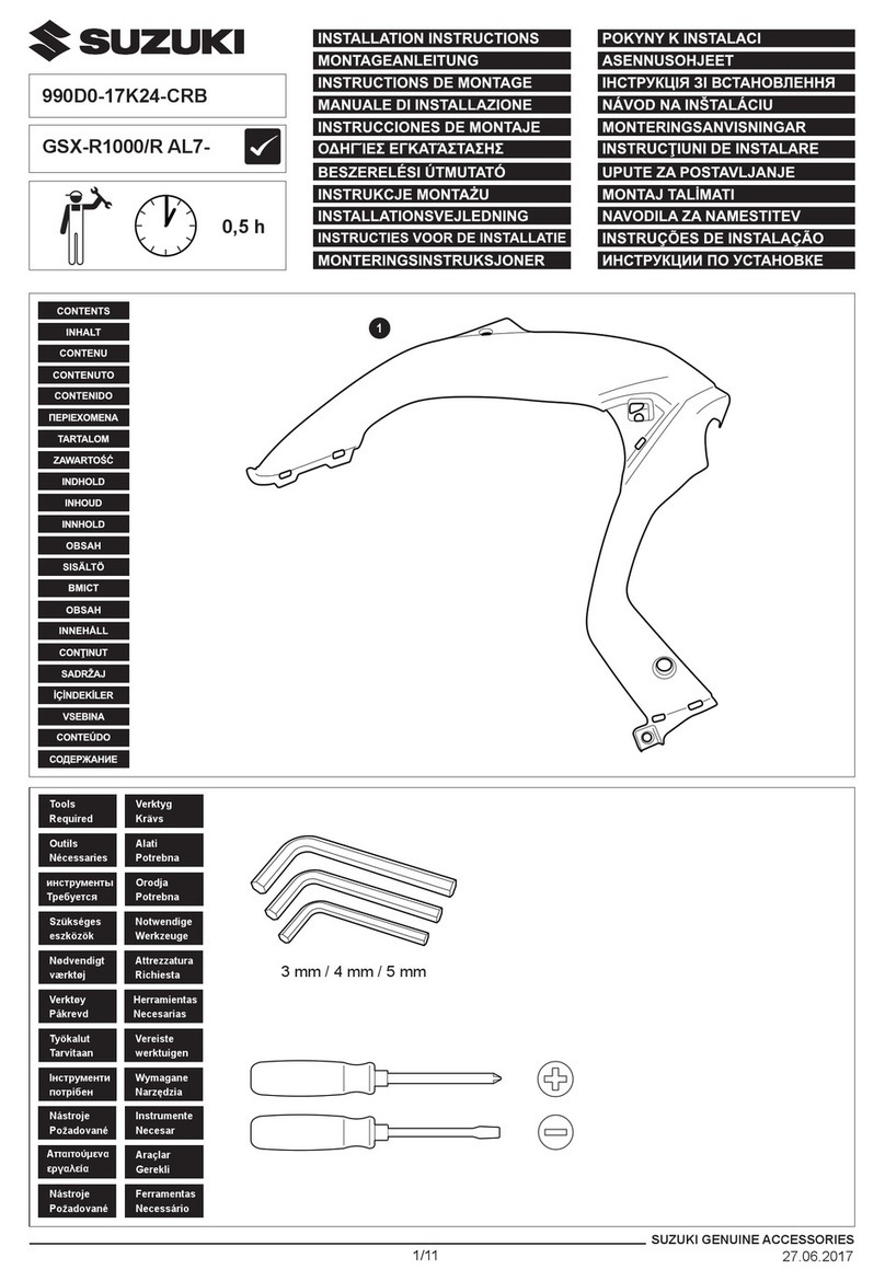 Suzuki 990D0-17K24-CRB installation instructions