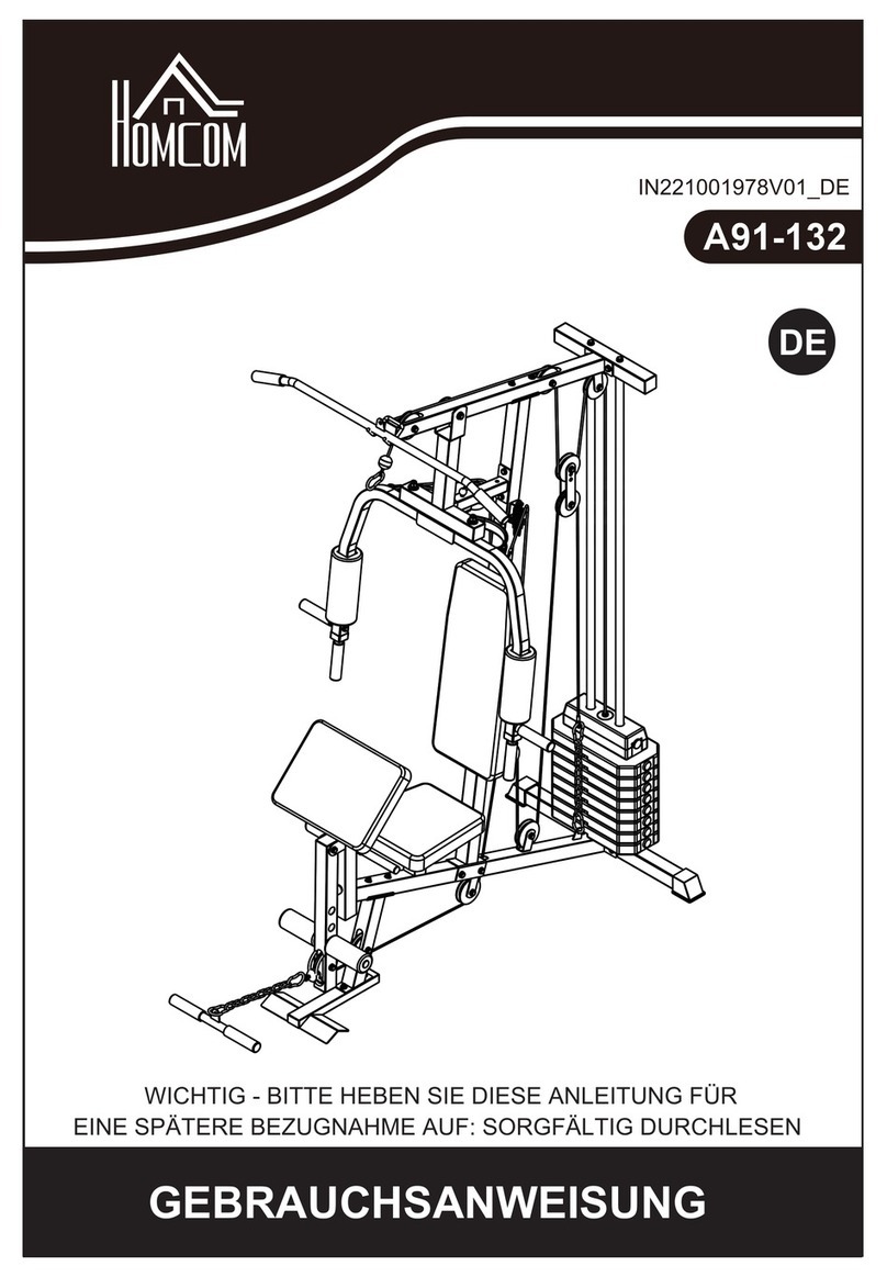 HOMCOM A91-132 instruction manual