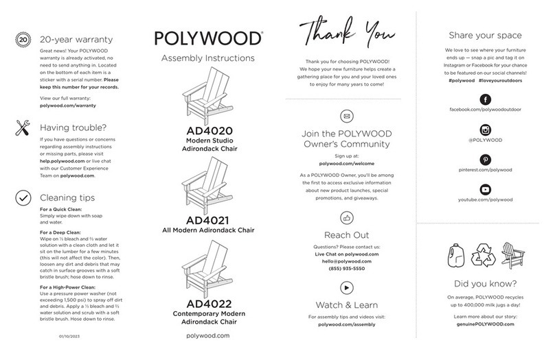 Polywood AD4020 User manual