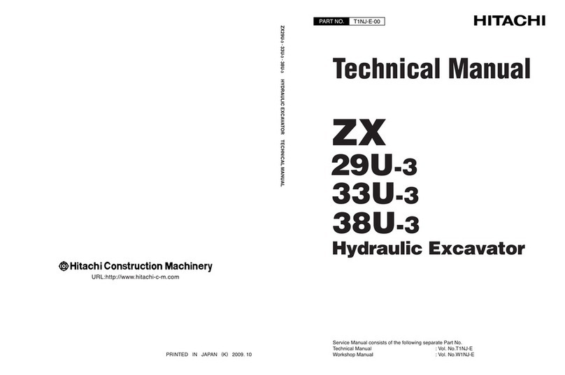 Hitachi ZX 29U-3 User manual