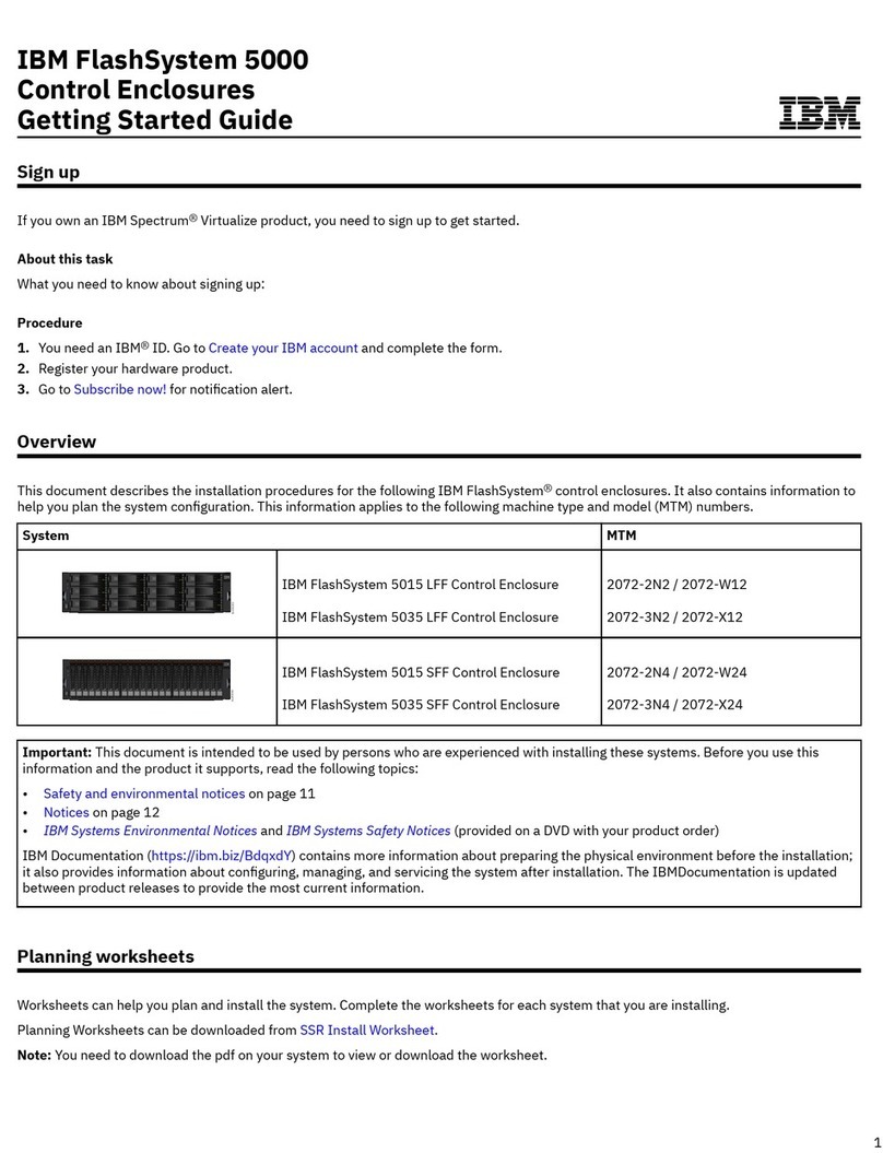 IBM FlashSystem 5000 User manual IBM FlashSystem 5000 User manual