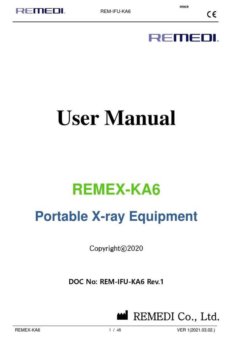 REMEDI REMEX-KA6 user manual