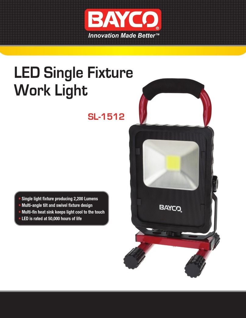 Bayco SL-1512 User manual