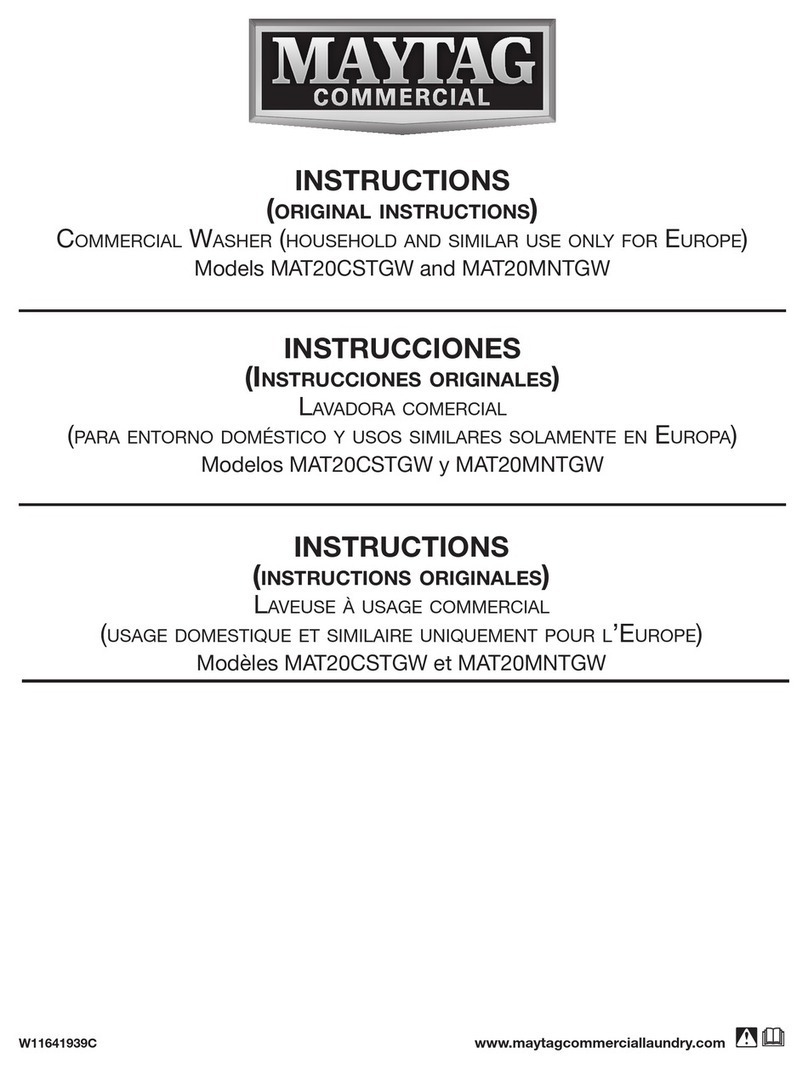 Maytag MAT20CSTGW User manual