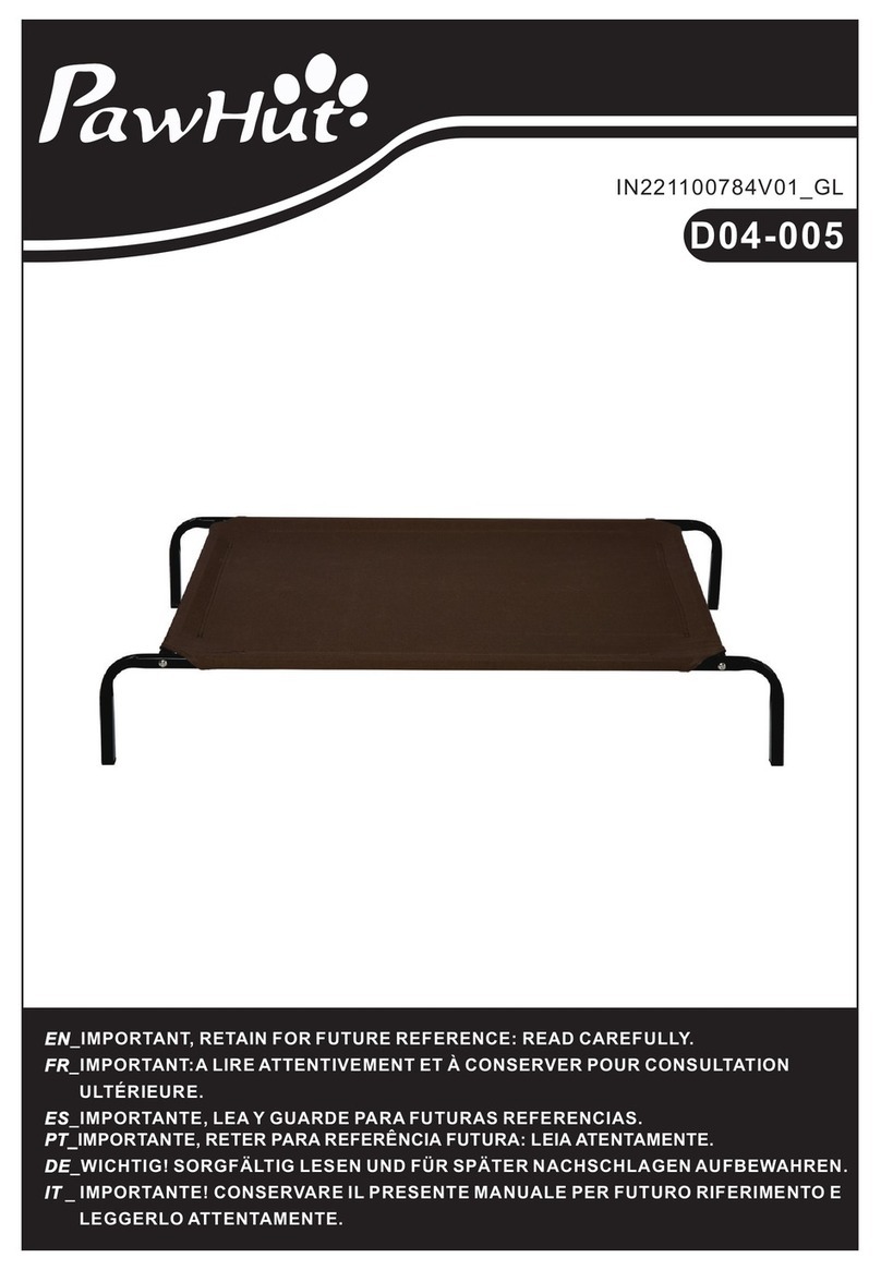 PawHut D04-005 User manual PawHut D04-005 User manual