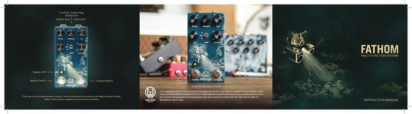 Walrus Audio FATHOM User manual