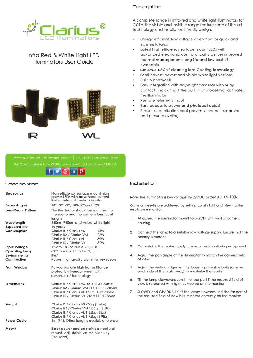 CLARIUS IR User manual