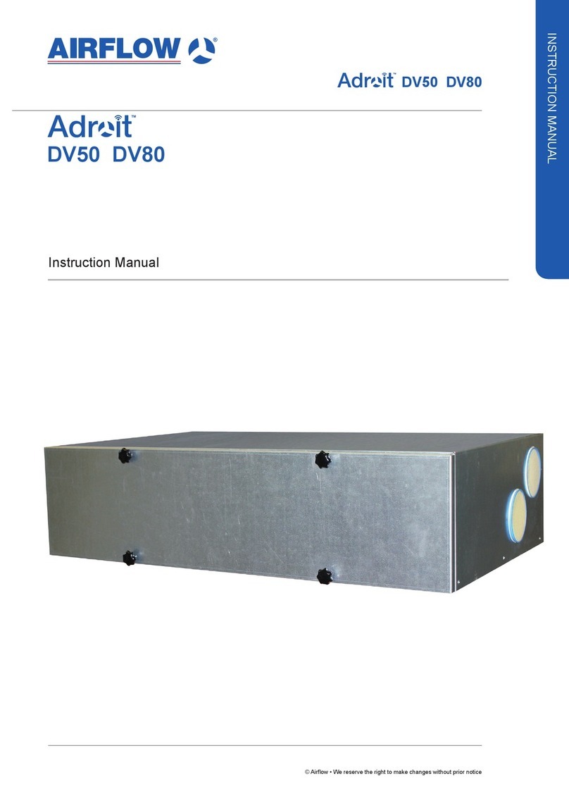 Airflow Adroit DV50 User manual
