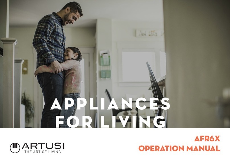 Artusi AFR6X Operation manual