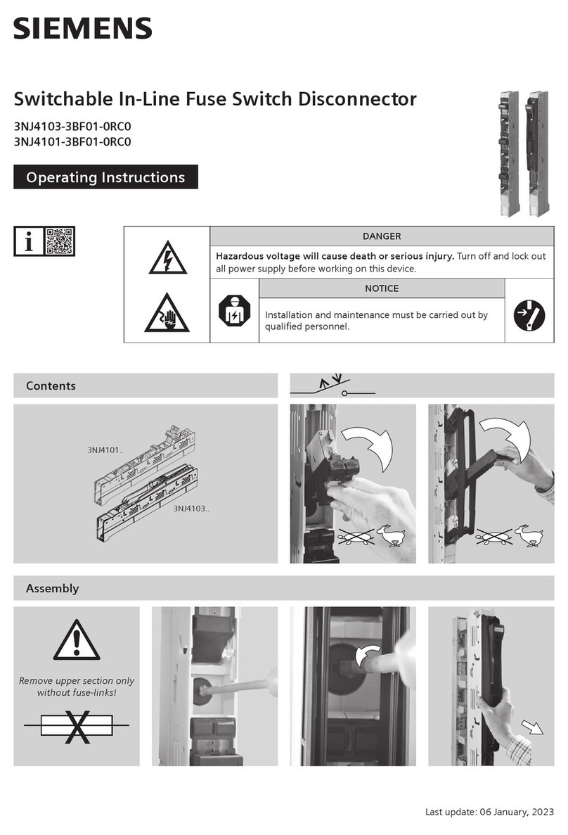 Siemens 3NJ4103-3BF01-0RC0 User manual