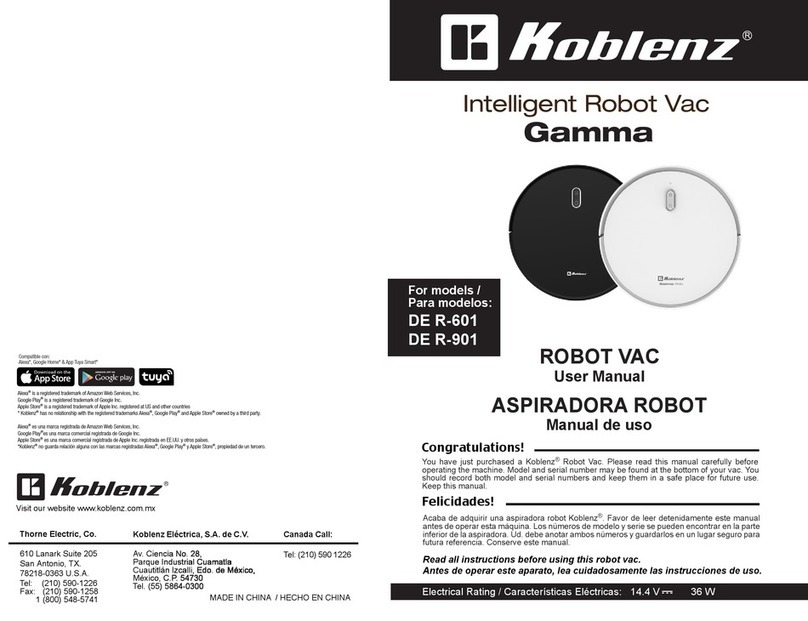 Koblenz Gamma DE R-601 user manual