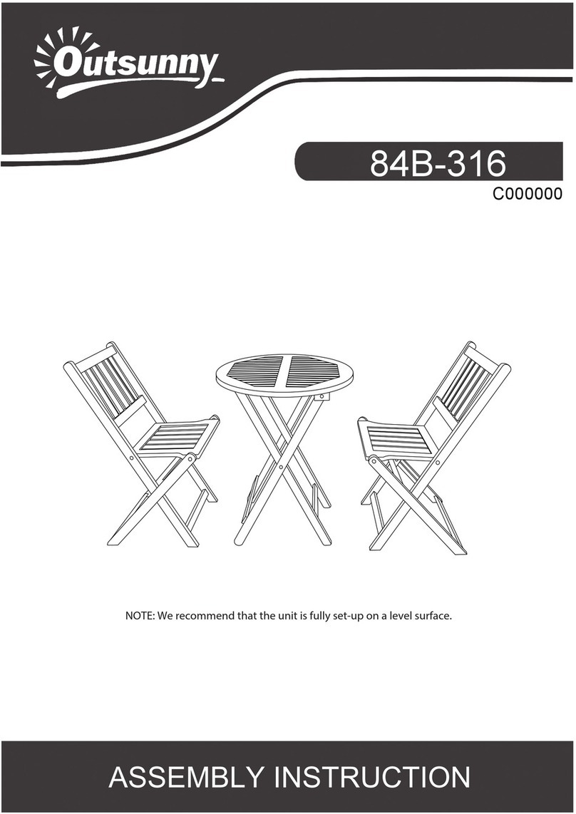 Outsunny 84B-316 User manual
