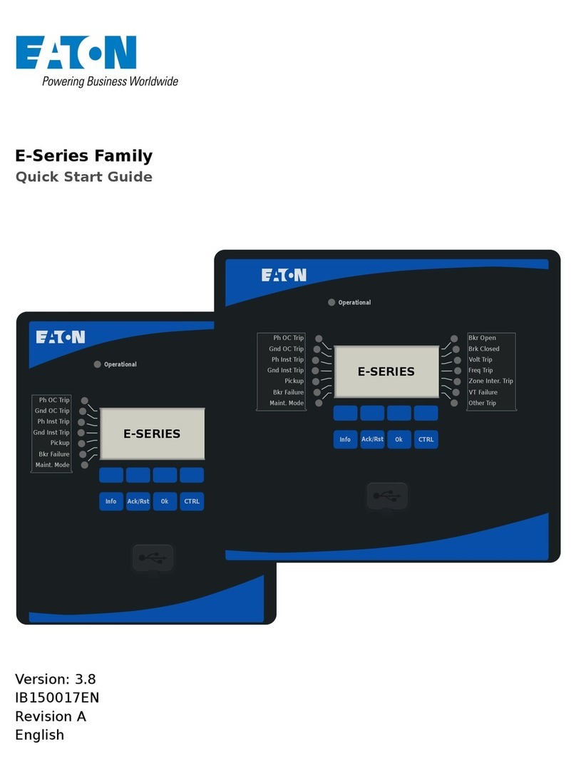 Eaton E Series User manual