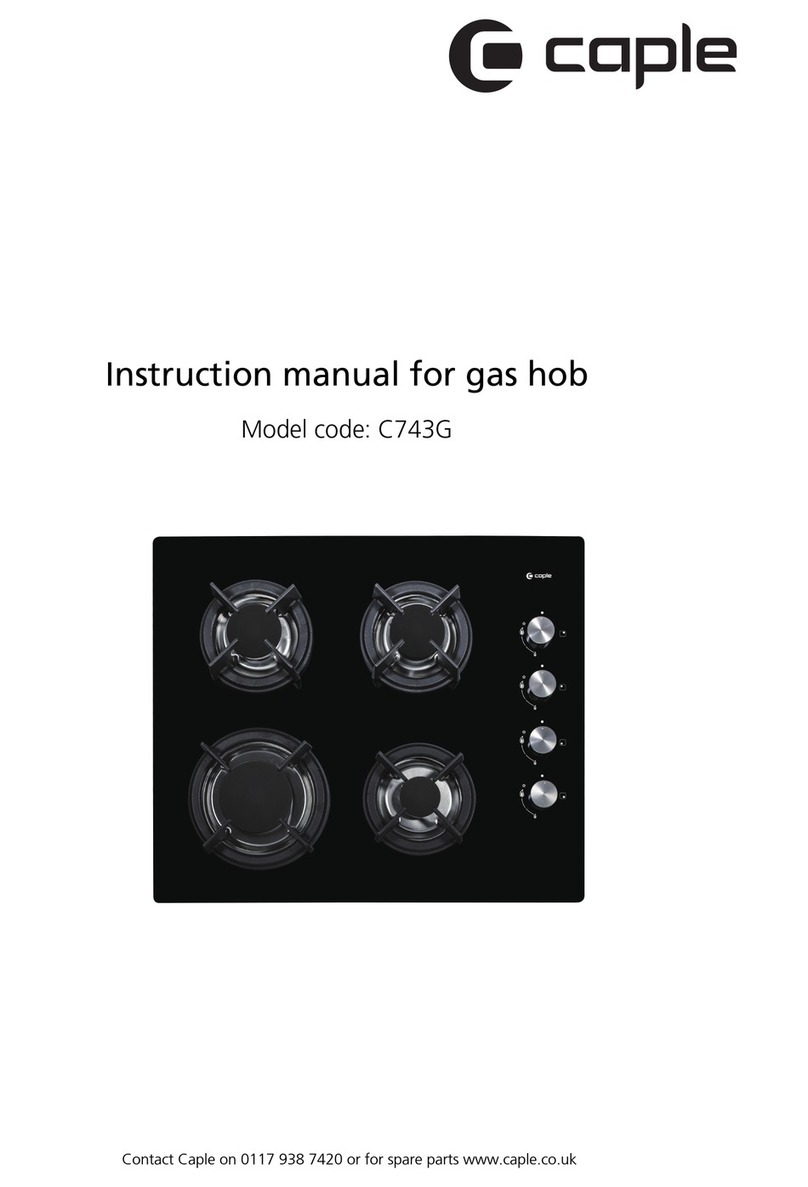 Caple C743G User manual