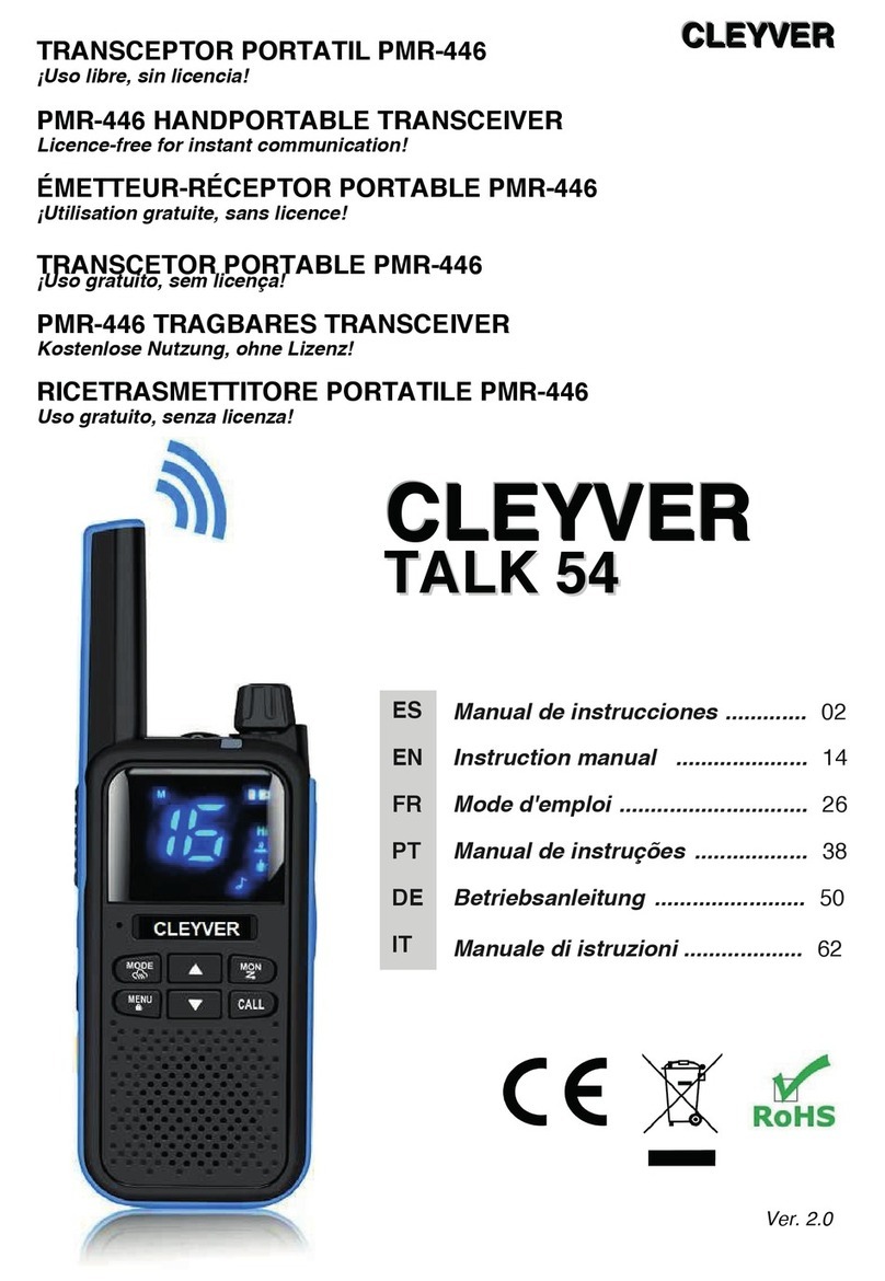 Cleyver TALK 54 instruction manual