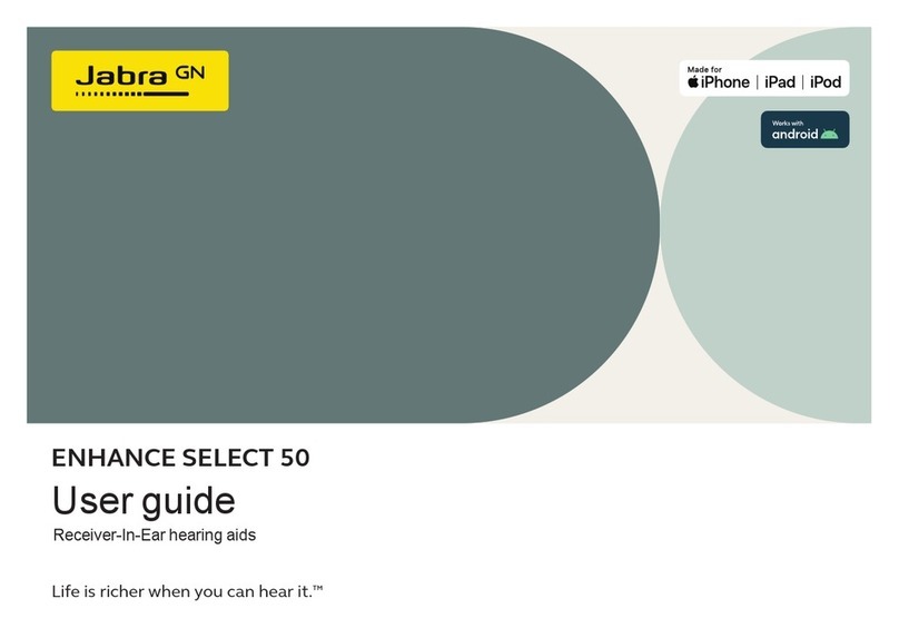Jabra Enhance Select 50R User manual