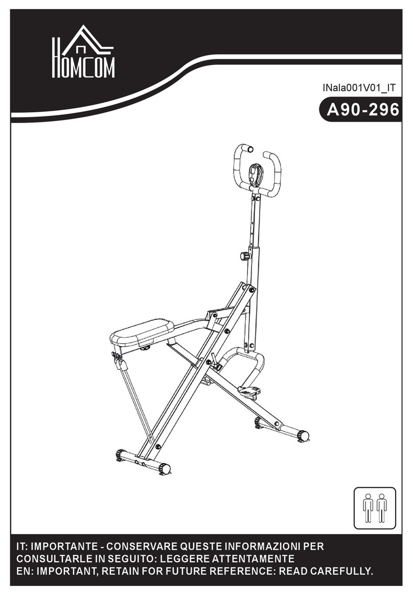 HOMCOM A90-296 User manual HOMCOM A90-296 User manual