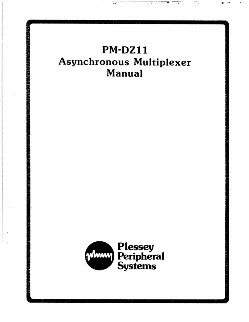 Plessey PM-DZ11 manual