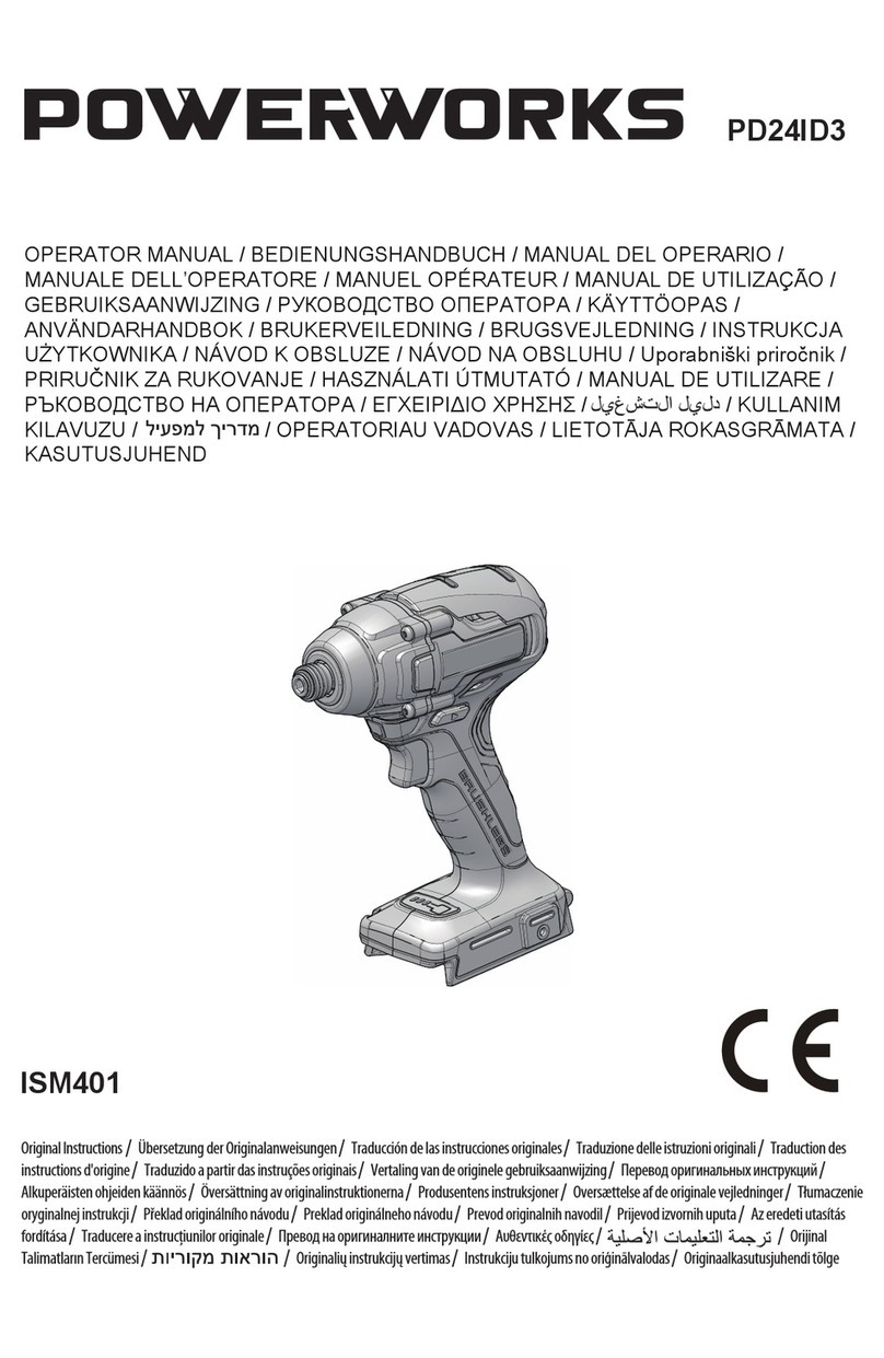 Power works PD24ID3 Operator's manual