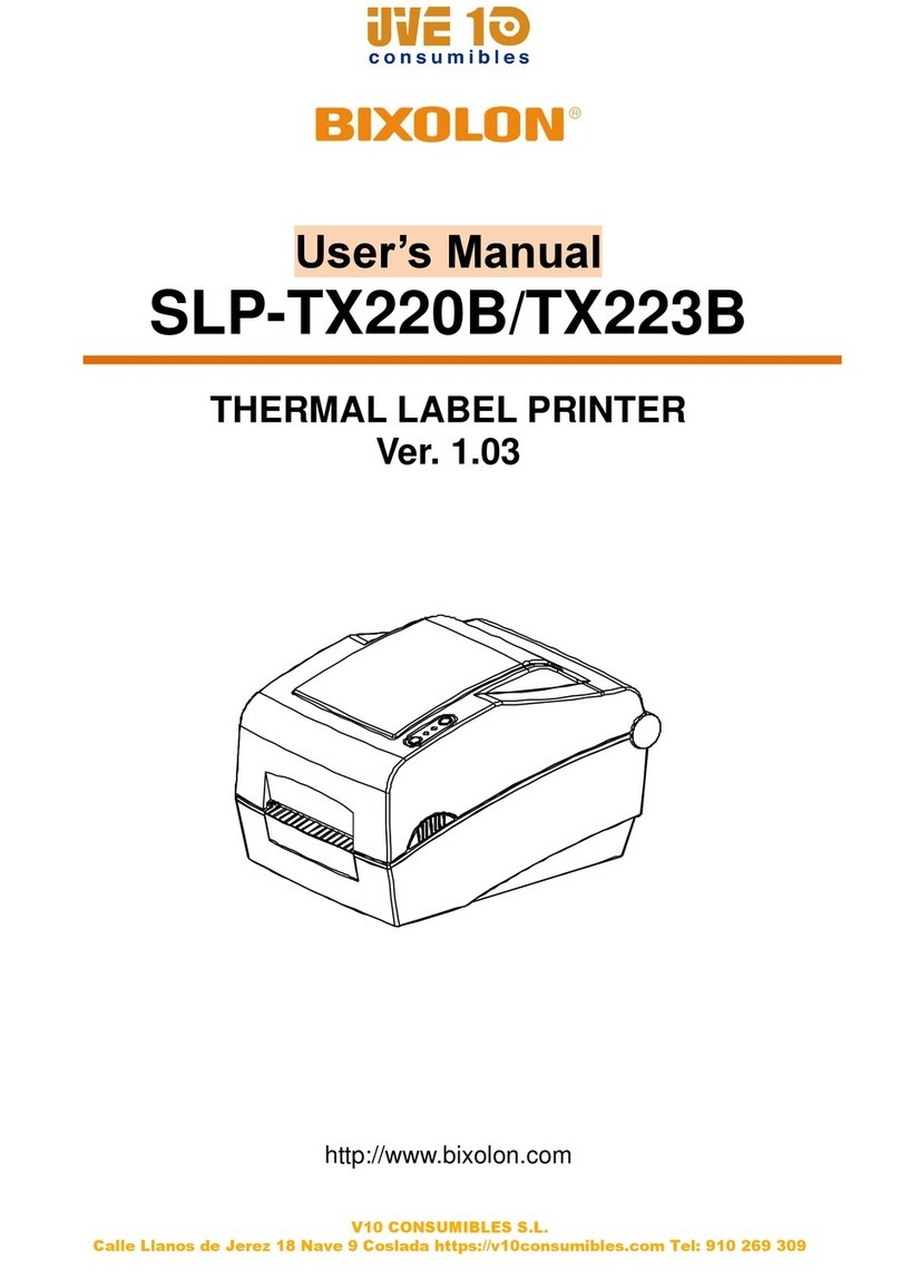 BIXOLON SLP-TX223B User manual