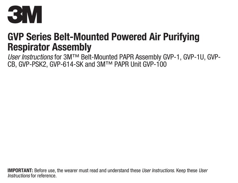 3M GVP Series User instructions