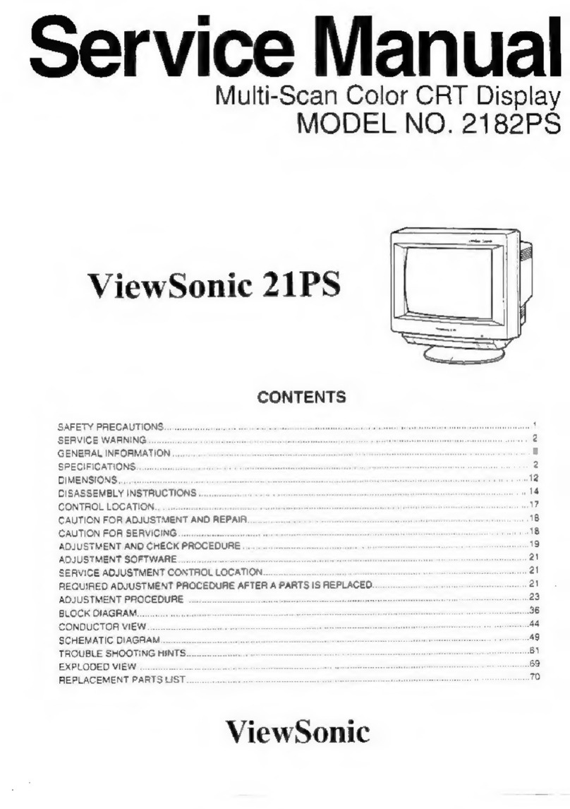 ViewSonic 21PS User manual