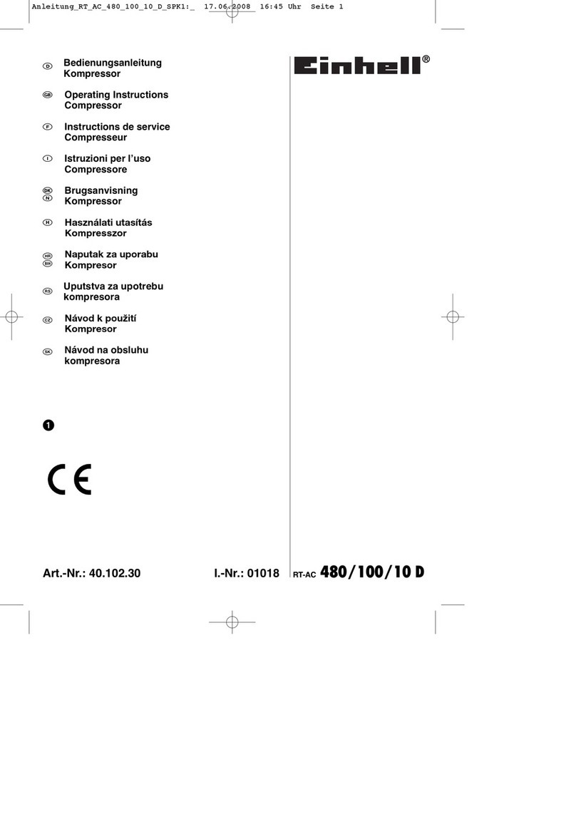 EINHELL RT-AC 480/100/10 D User manual