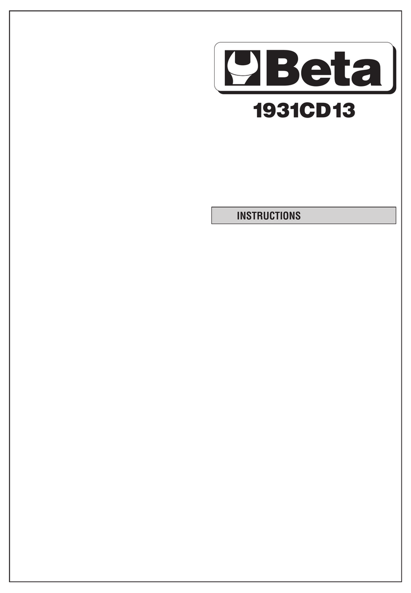 Beta 1931CD13 User manual