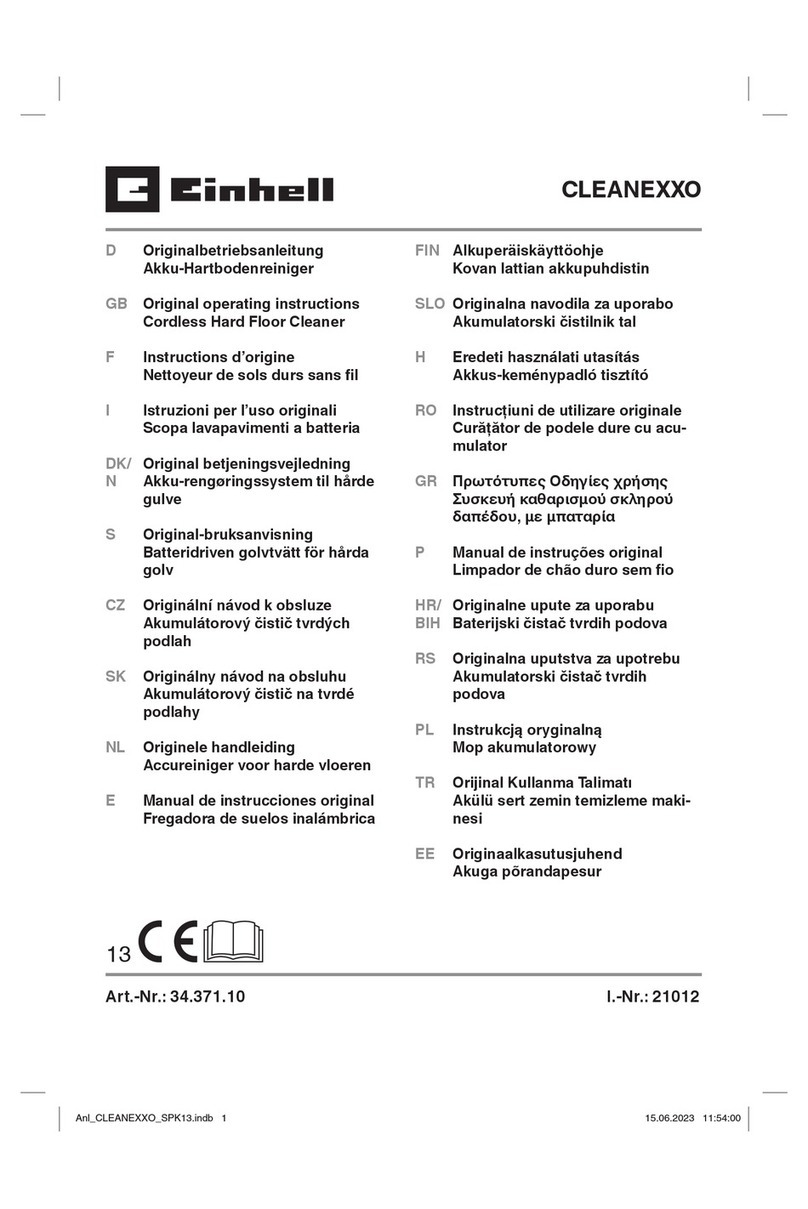 EINHELL CLEANEXXO Original operating instructions